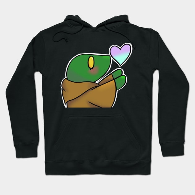 Tonberry Love, Zombie Cheshire Productions Emote Hoodie by ZombieCheshire